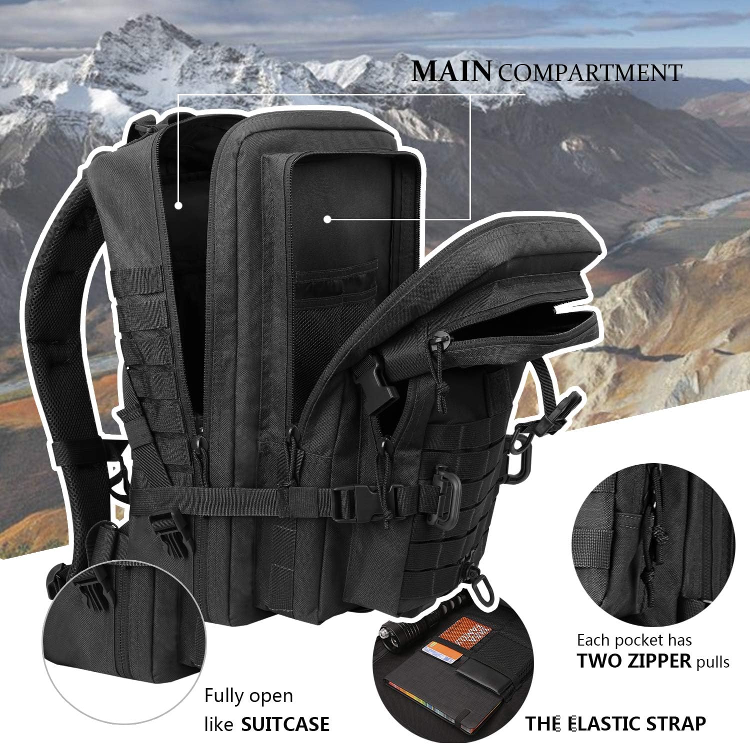 Tactical Backpack Factory | China Tactical backpack Manufacturers