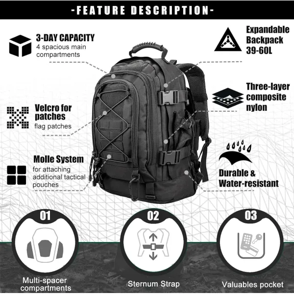 Tactical Backpack Factory | China Tactical backpack Manufacturers