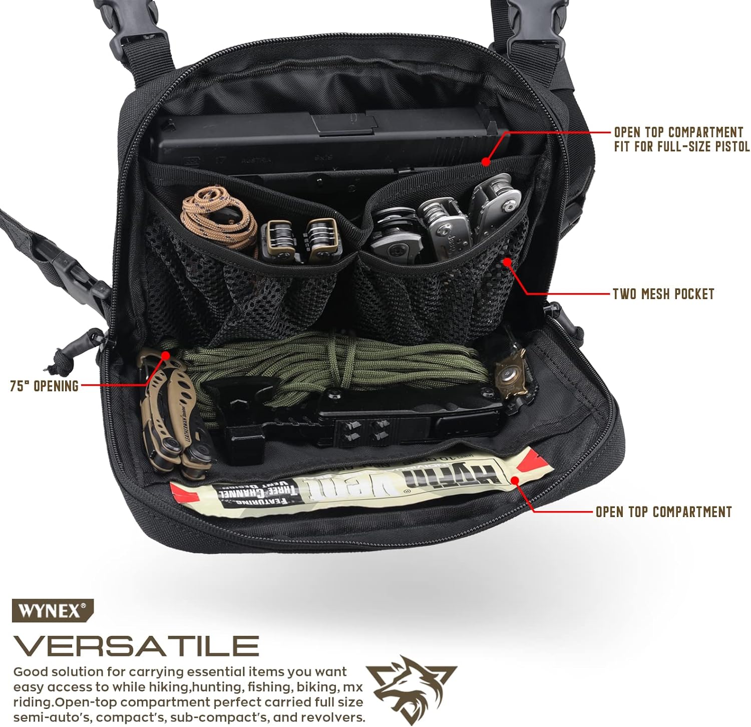 Tactical Chest Bag Factory | China Tactical Chest Bag Manufacturers