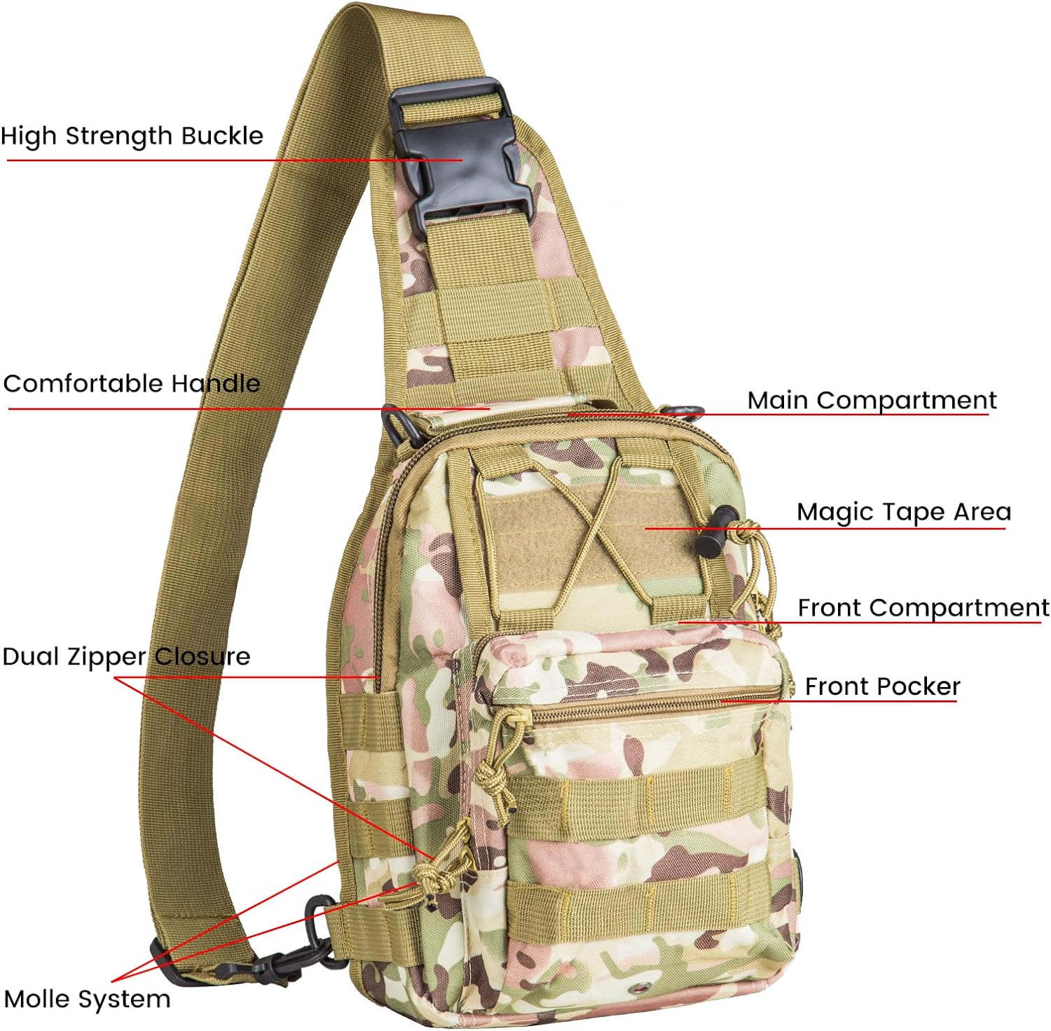 Tactical Chest Bag Factory | China Tactical Chest Bag Manufacturers