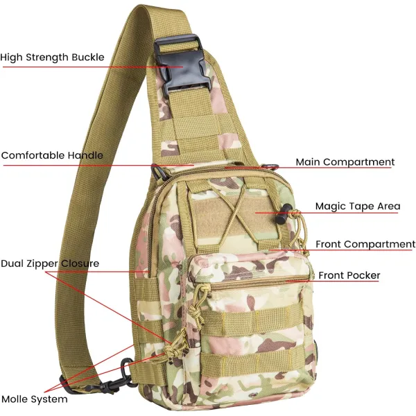Tactical Chest Bag Factory | China Tactical Chest Bag Manufacturers