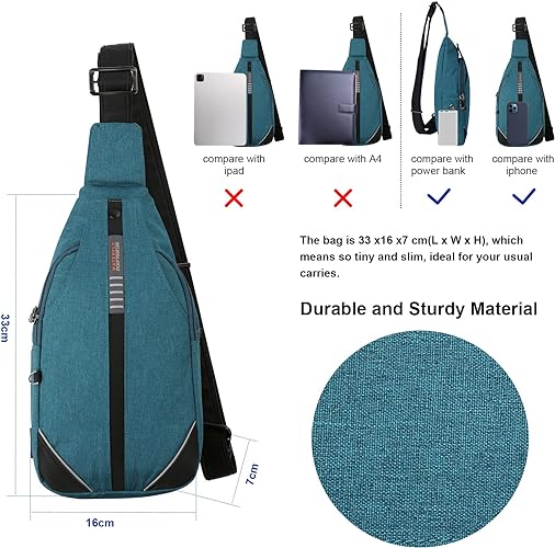 Anti-theft sling bag