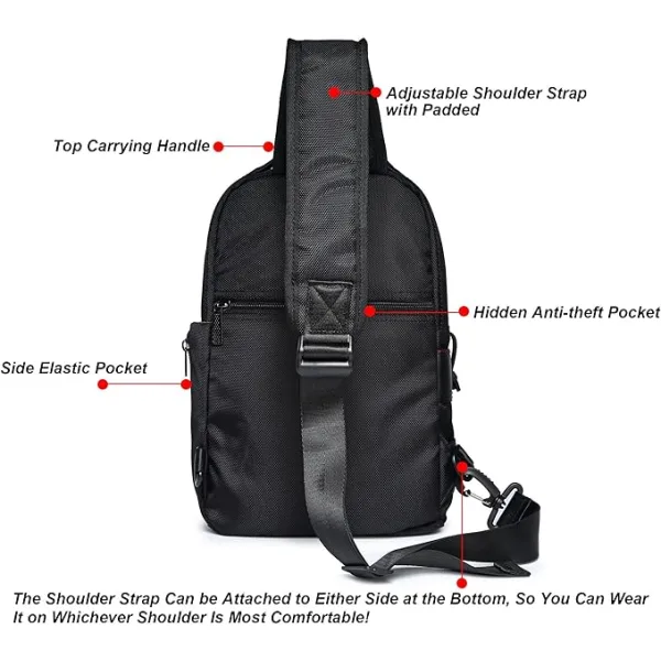 Sling Bags, Chest Shoulder Backpacks