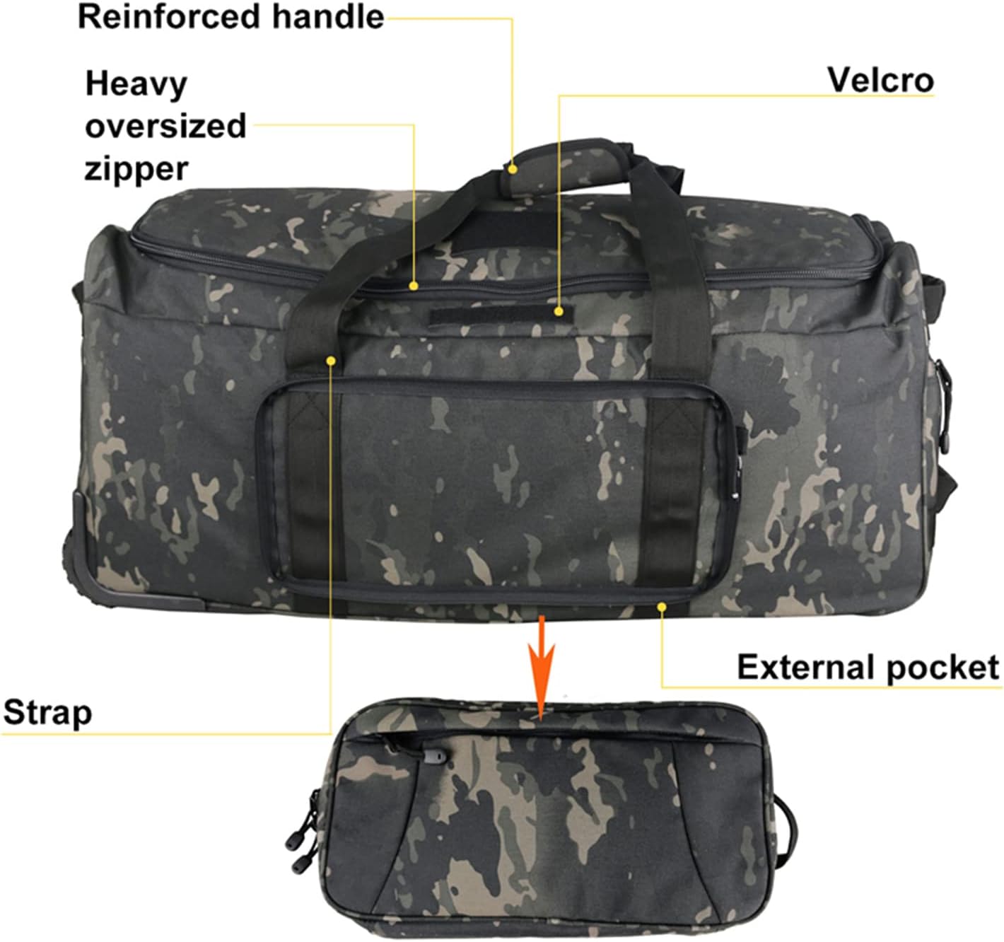 Tactical Duffel Trolley China Tactical Duffel Trolley Manufacturers