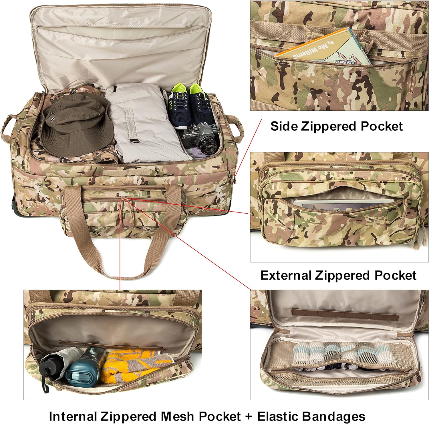 Tactical Duffel Trolley China Tactical Duffel Trolley Manufacturers