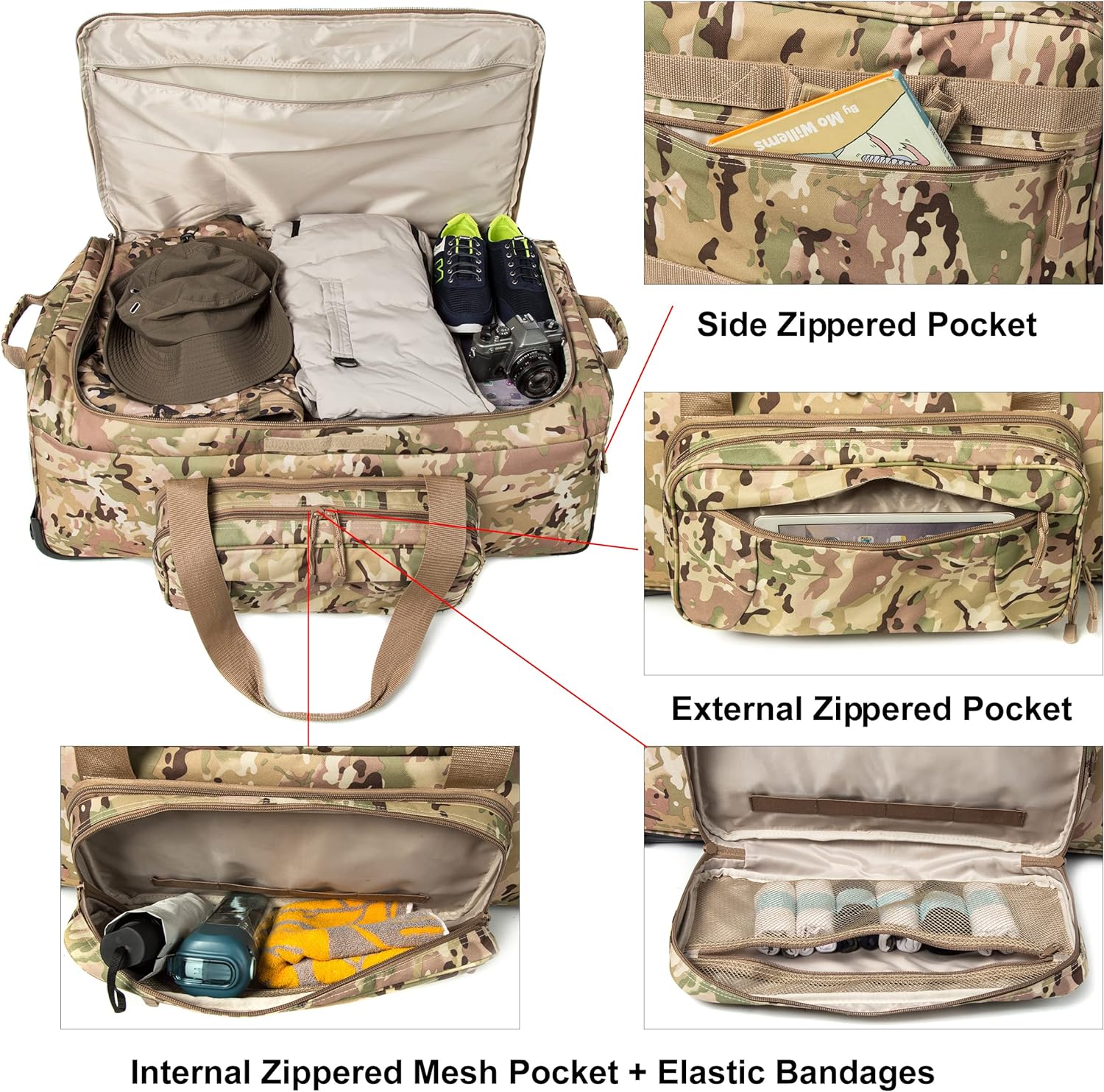Tactical Duffel Trolley China Tactical Duffel Trolley Manufacturers