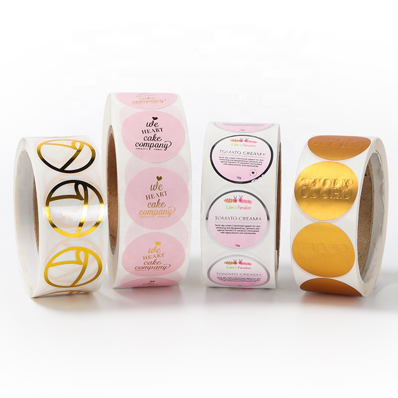  High-Quality Custom Logo Stickers and Label Printing