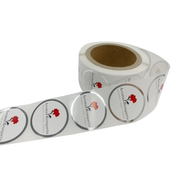 customize brand logo label stickers for product packaging and branding