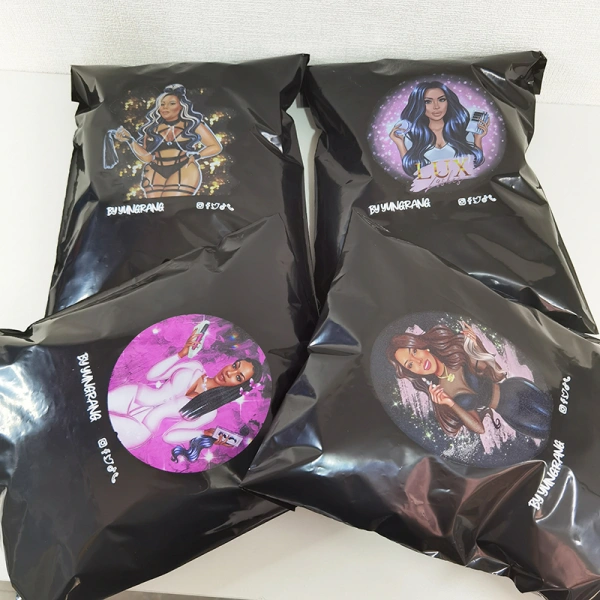 strong adhesive Personalized courier mailing bag 4.72mil 
