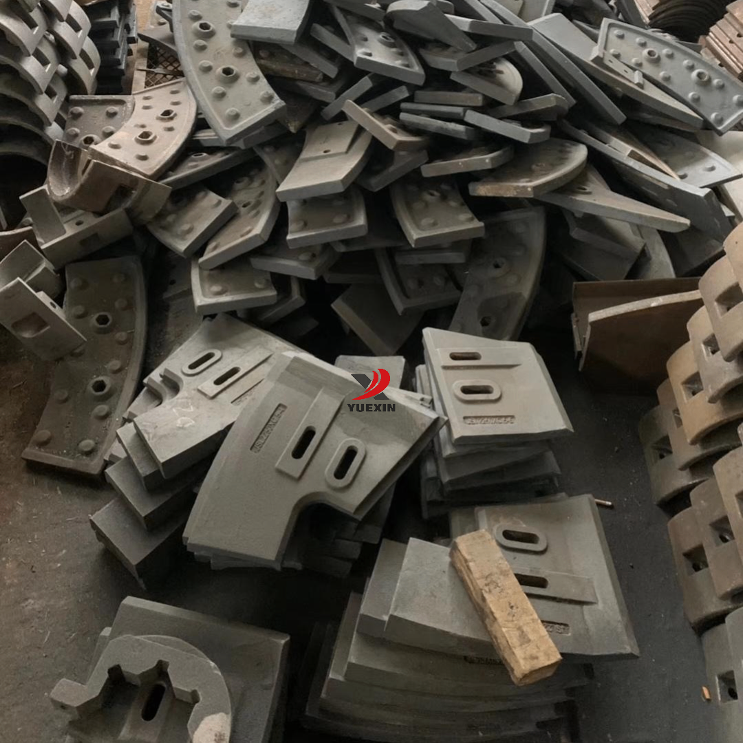 concrete mixer wear accessories —YueXin