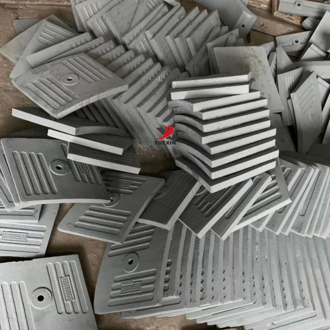 concrete mixer wear accessories —YueXin